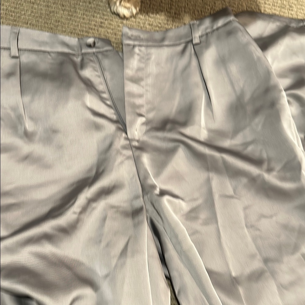 Elegant Gray Women's Trousers